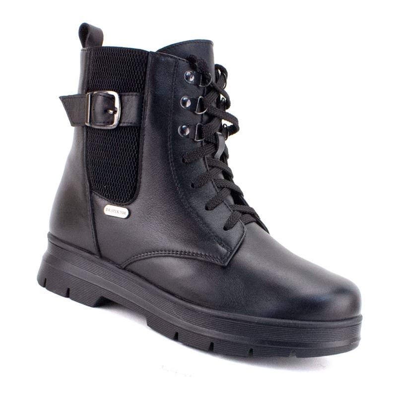 Полусапоги Dr. Spektor с шерстью женские 7266-5С-0 черные