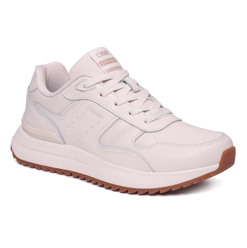 Кроссовки Strobbs женские F7679-16 бежевые